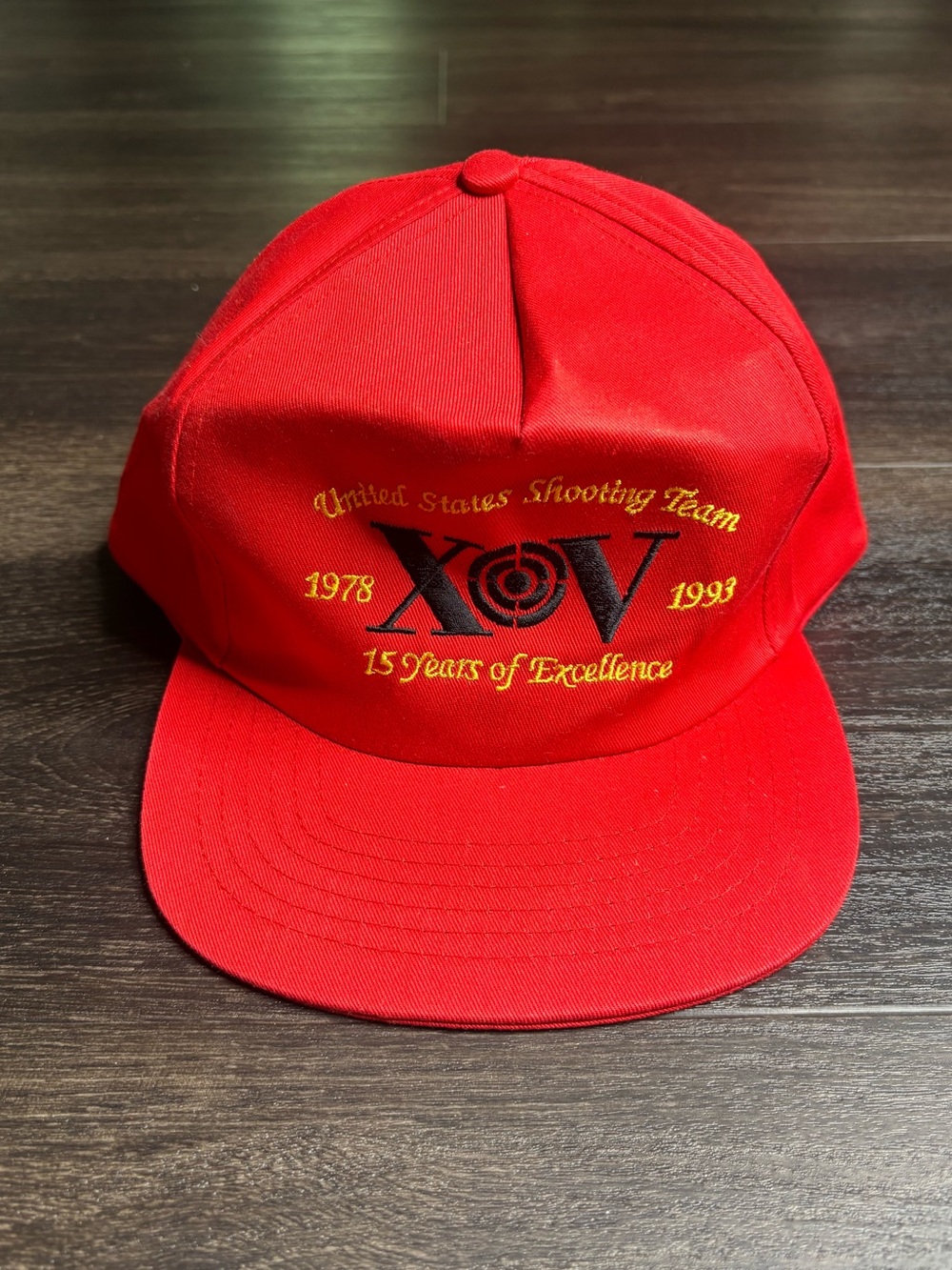 VTG US Shooting Team 15 Years 1978-1993 Snapback Hat Trucker